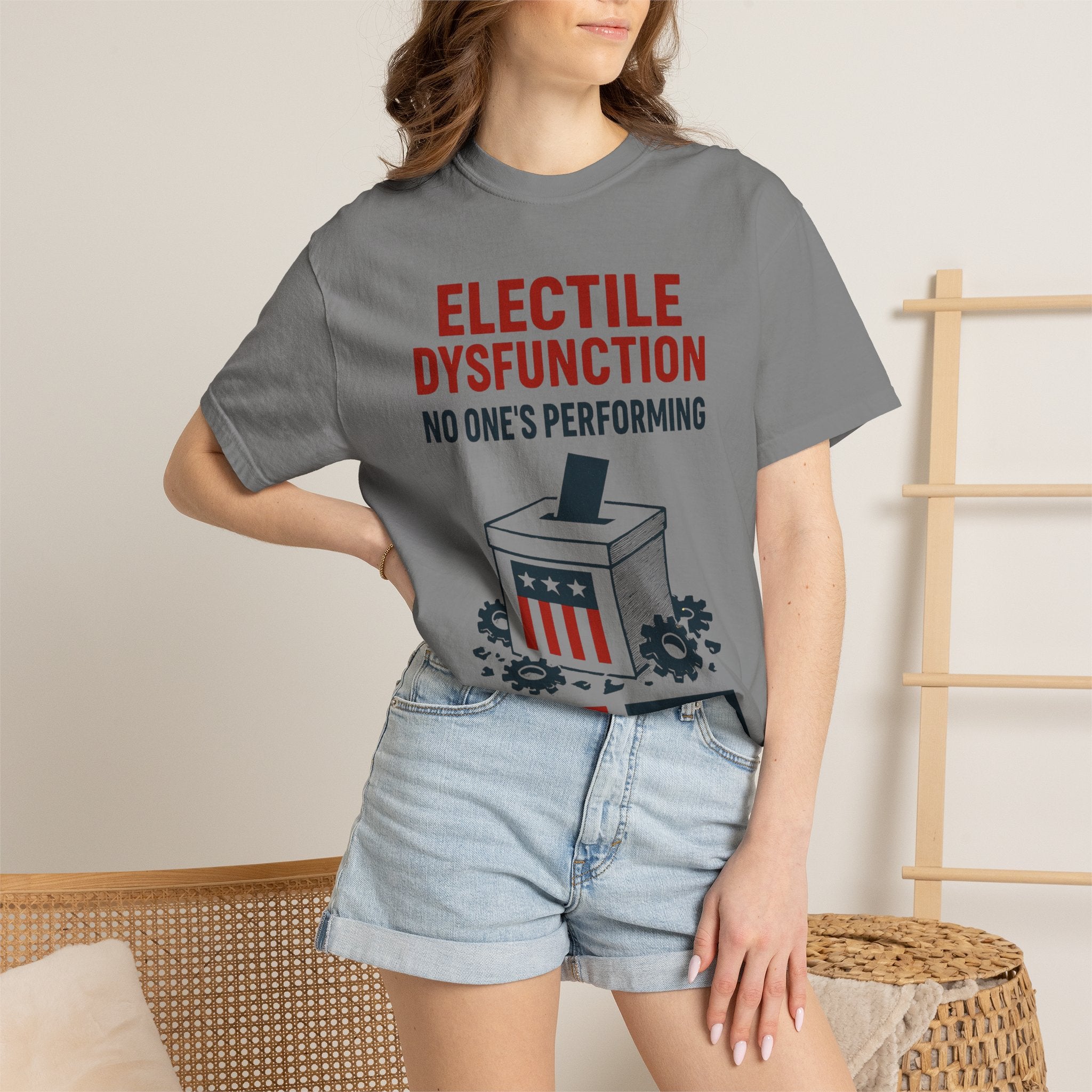 "Electile Dysfunction" Unisex Garment-Dyed T-shirt