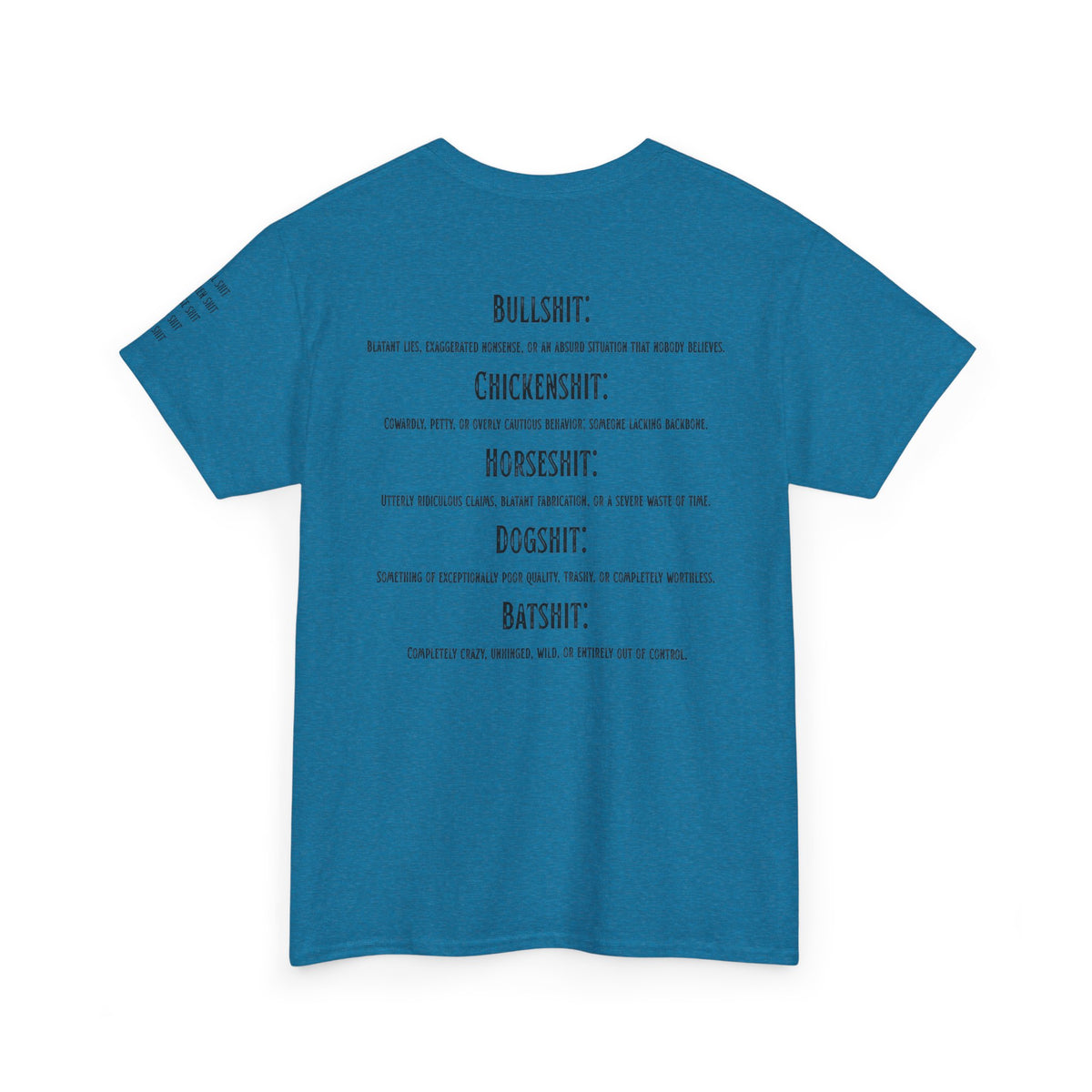 "Types of Shit" Premium Graphic Tee