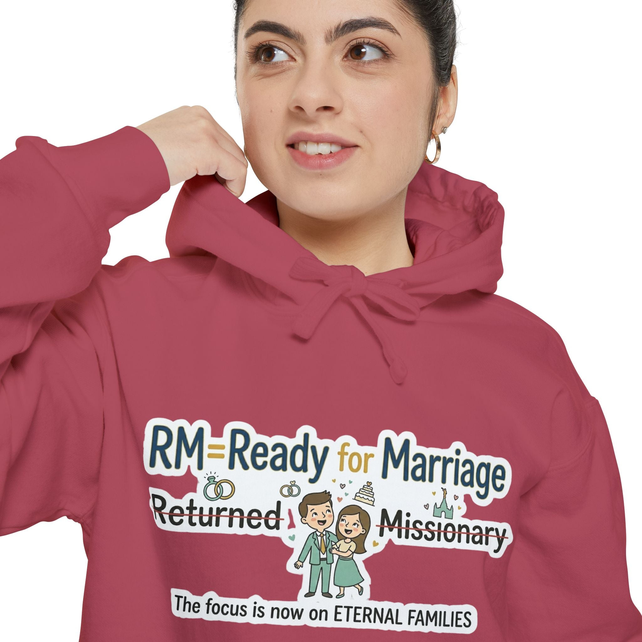 RM: Ready for Marriage (Probably Not) | Garment-Dyed Hoodie — AttitudeShirts