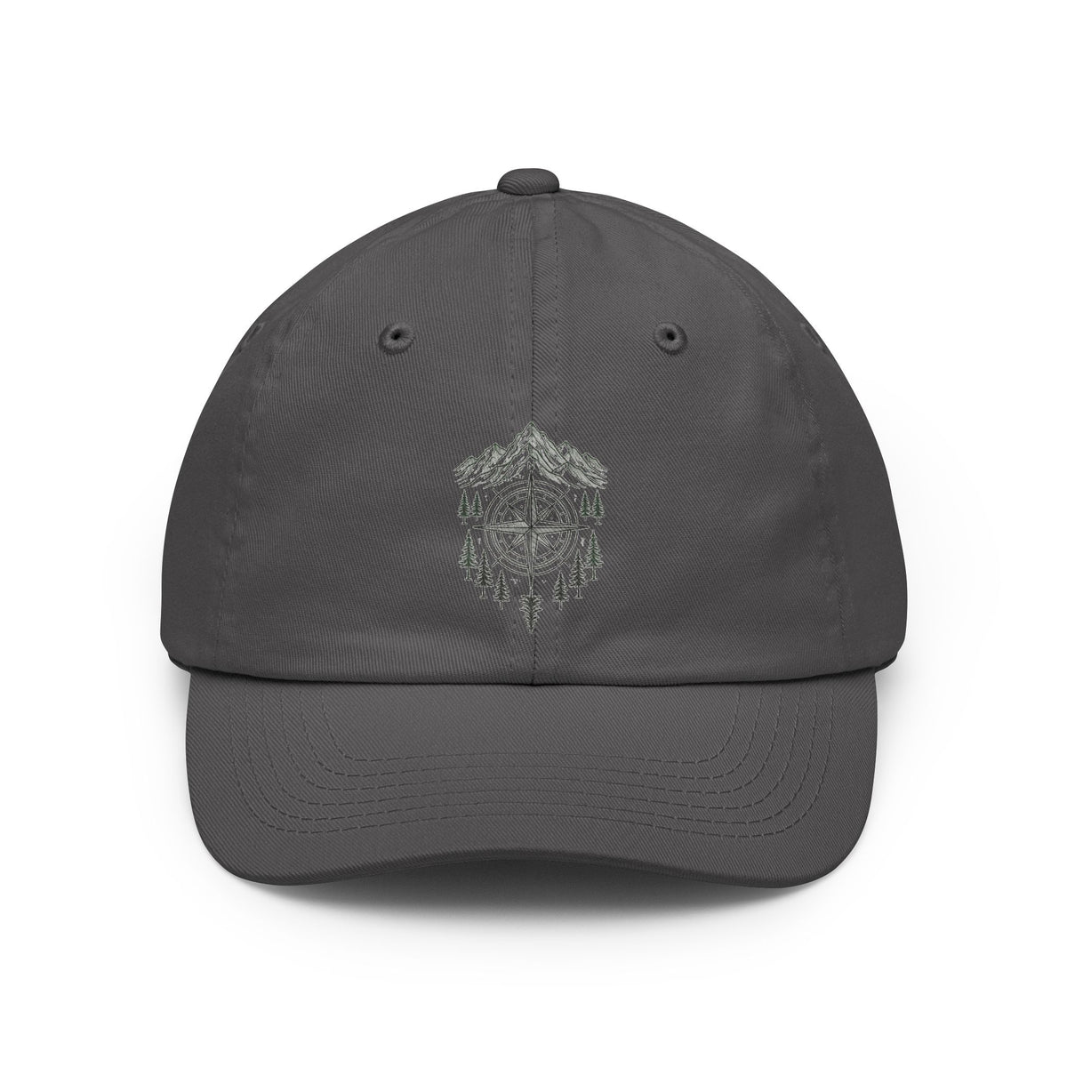 Color: Charcoal | Compass Dad Hat