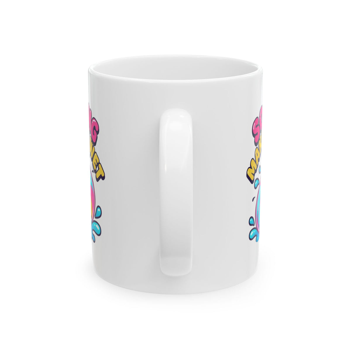 "Soaking Makes Me Wet" White Ceramic Mug