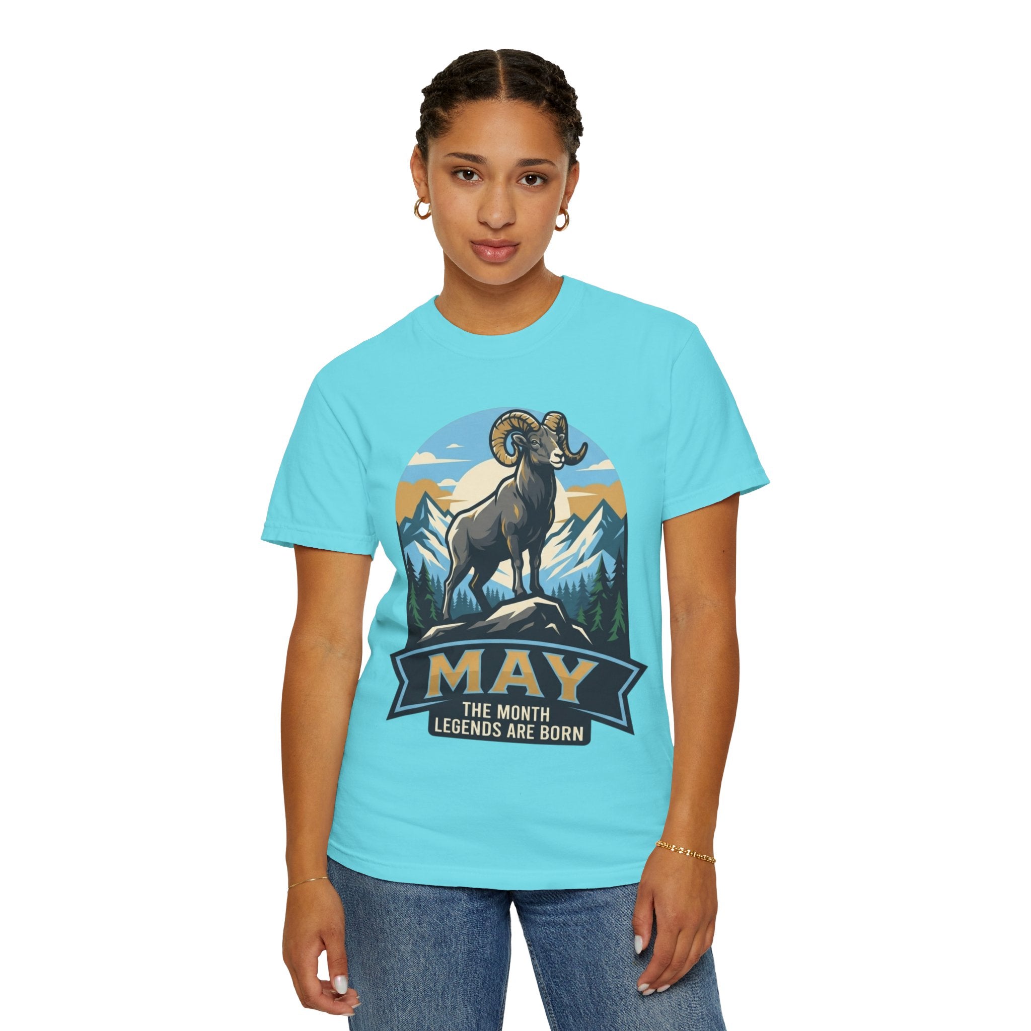 "May Legend" Unisex Garment-Dyed Tee