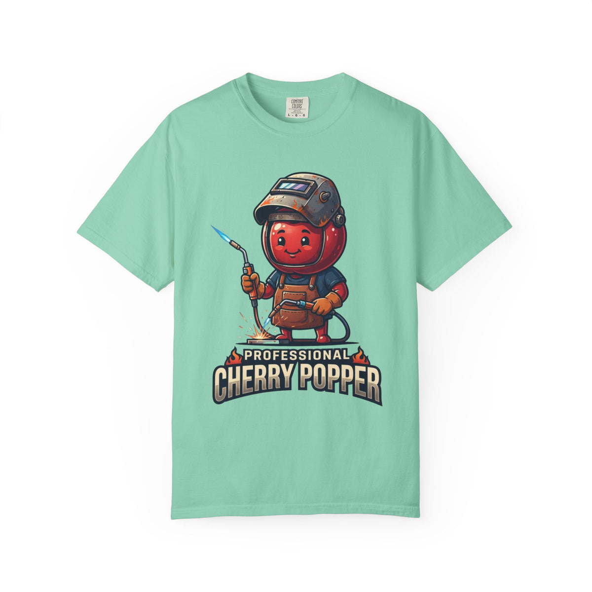 Color: Island Reef | Professional Cherry Popper Unisex Garment-Dyed Tee