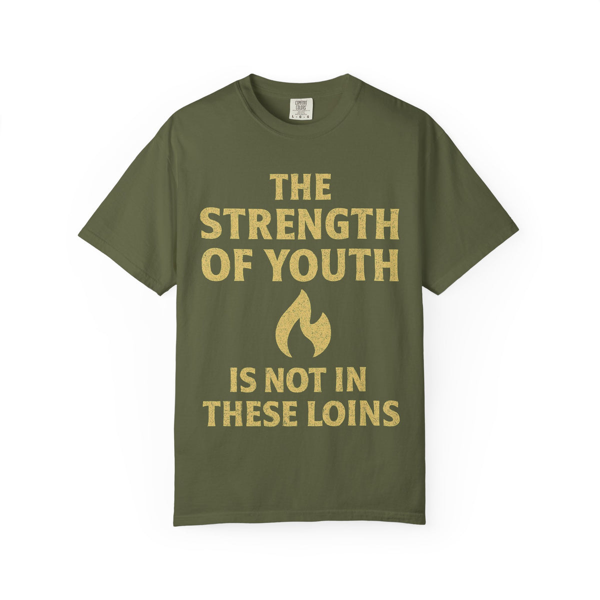 Color: Hemp | Strength of Youth Unisex Garment-Dyed T-shirt