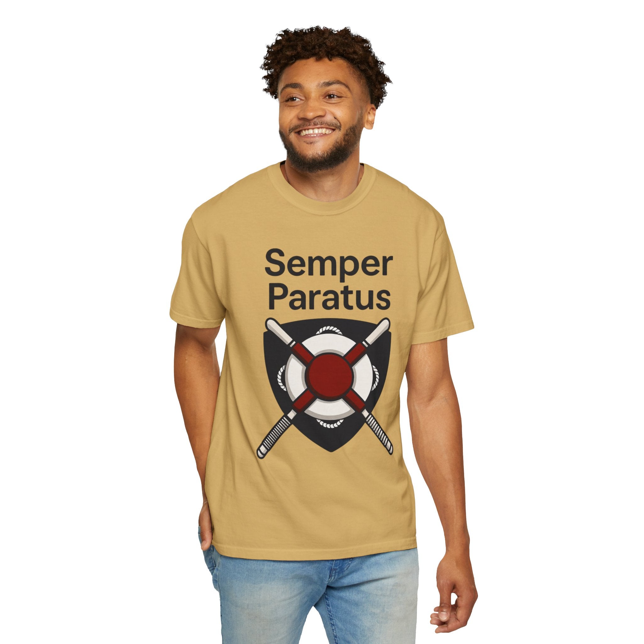 "Semper Paratus" Unisex Garment-Dyed T-shirt