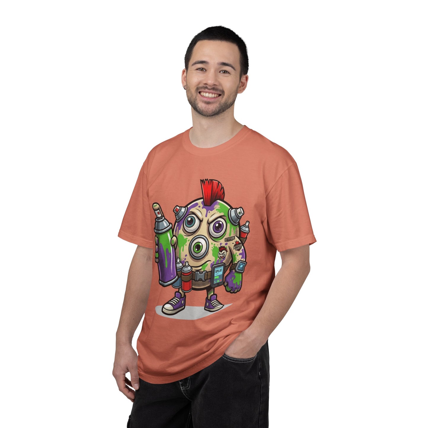 "Graffiti" Unisex Garment-Dyed Tee