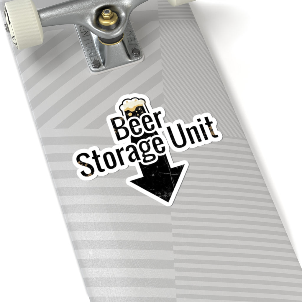 Beer Storage Unit – Premium Dad Bod | Kiss-Cut Sticker — AttitudeShirts