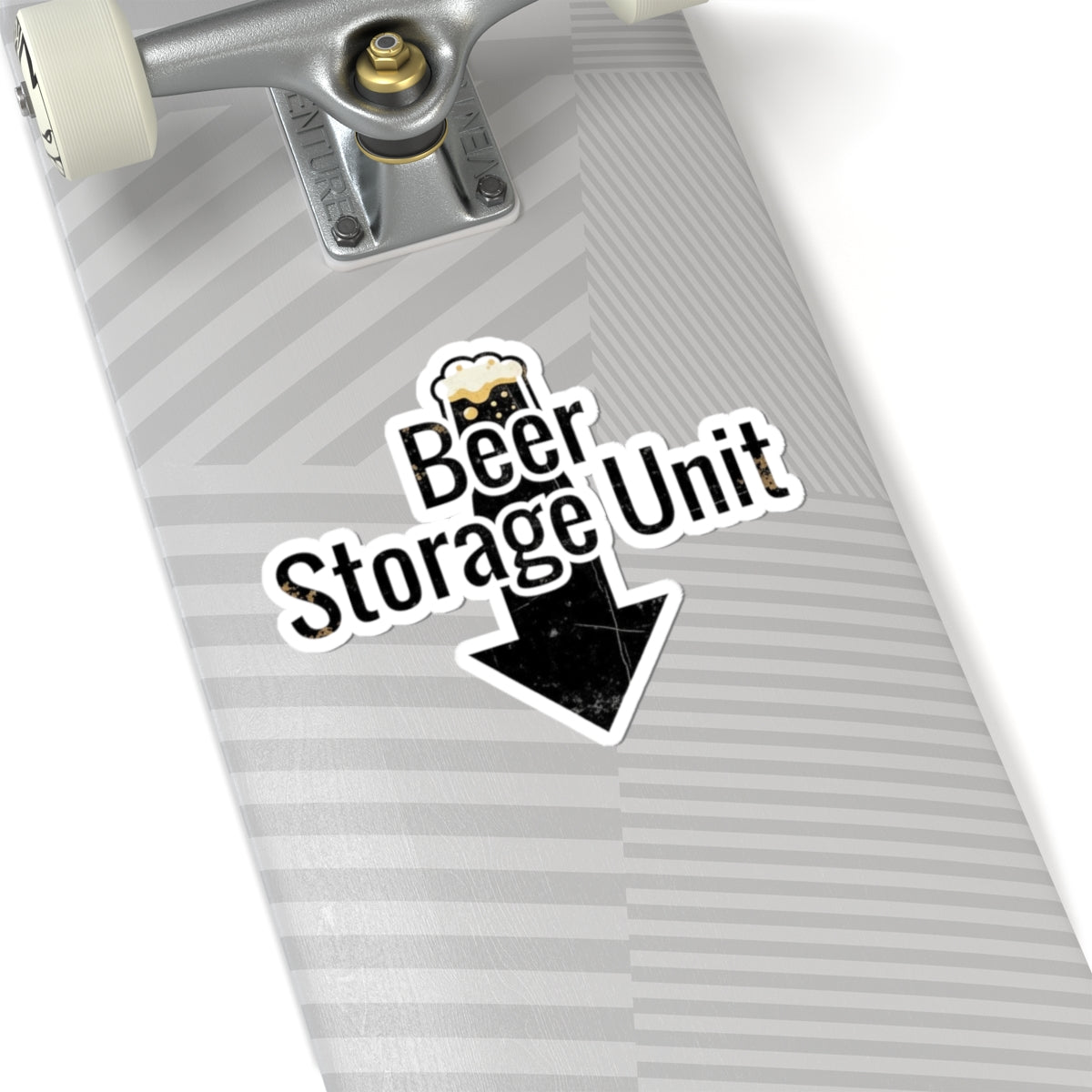 Beer Storage Unit – Premium Dad Bod | Kiss-Cut Sticker — AttitudeShirts