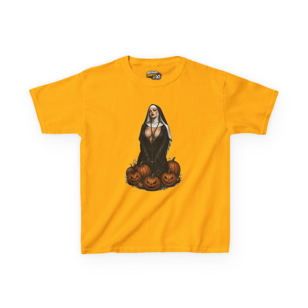 "Halloween Nun" Kids Tee