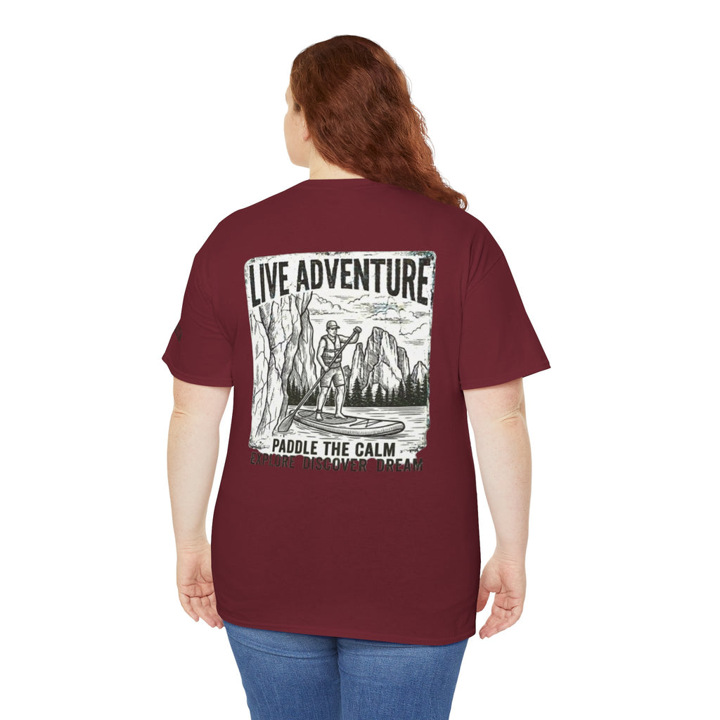 "Live Adventure - Paddle Board" Premium Graphic Tee