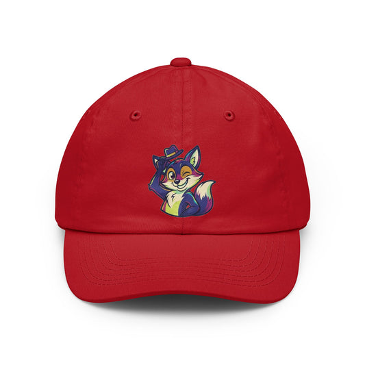 Color: Red | Mischievous Dad Hat — Graphic