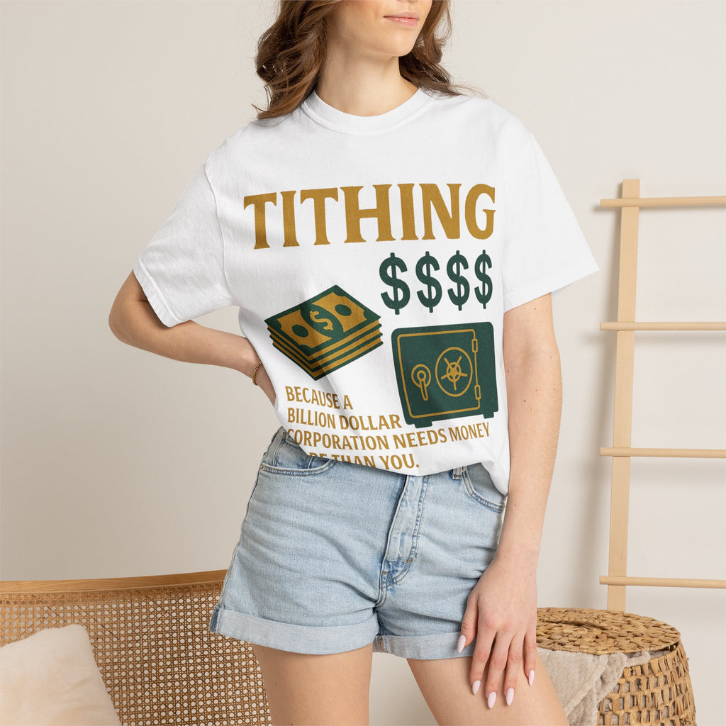 "Corporate Charity" Unisex Garment-Dyed T-shirt