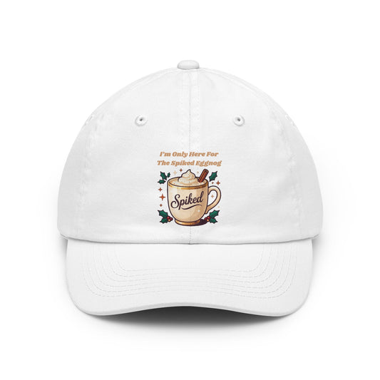 Color: White | Spiked Eggnog Dad Hat
