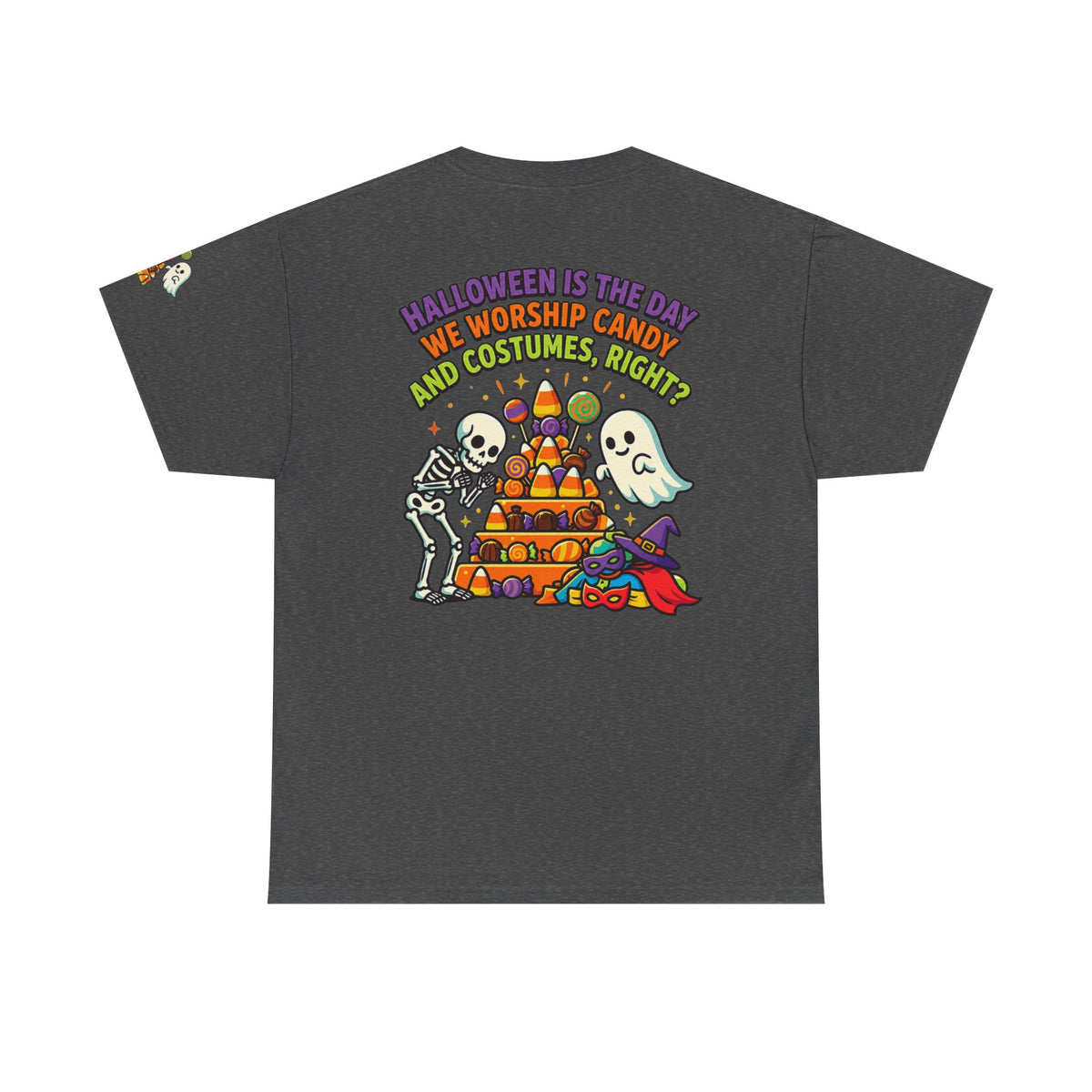 Color: Dark Heather | Worship Candy Premium Graphic Tee