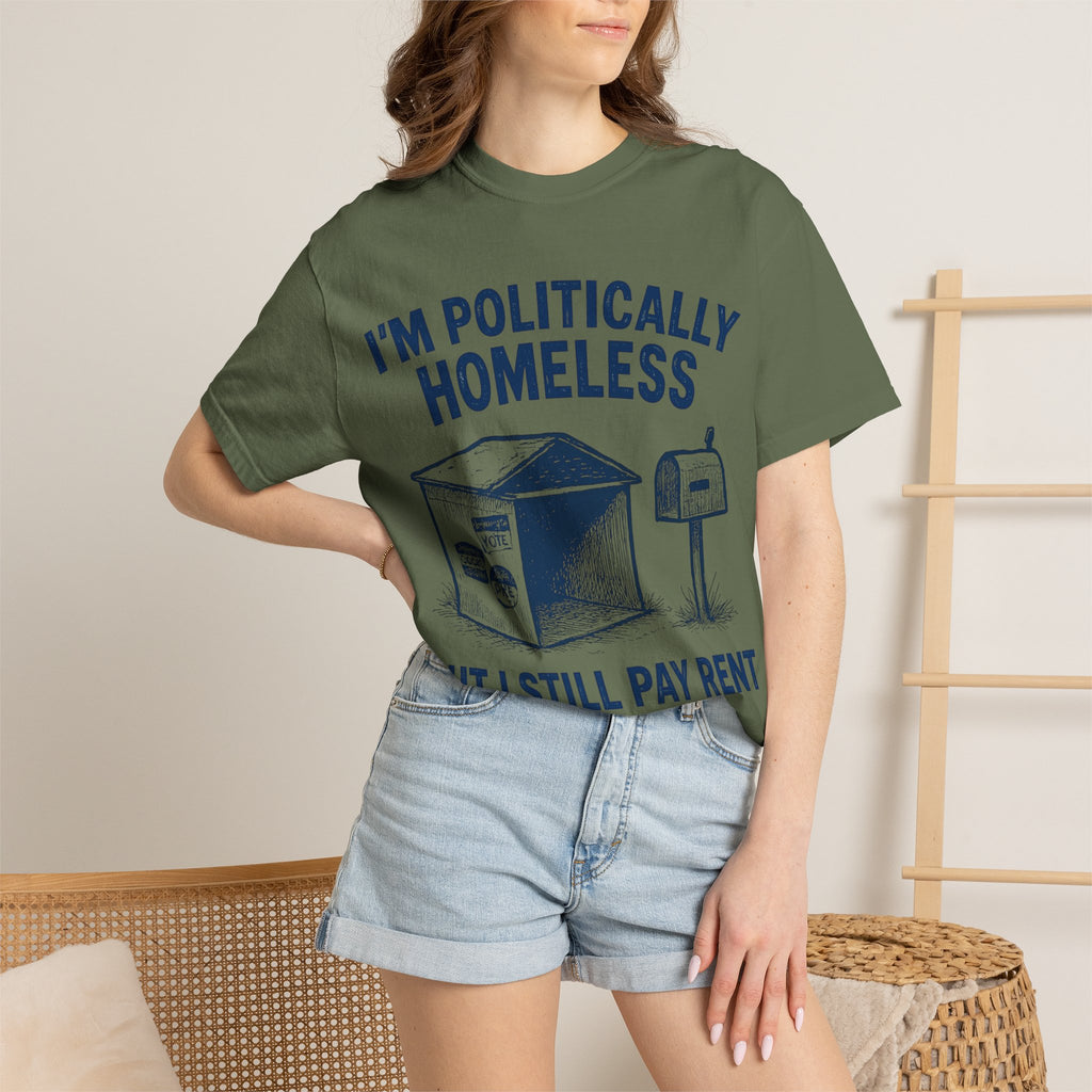 "The "Safe Space" Sentry"  Unisex Garment-Dyed T-shirt