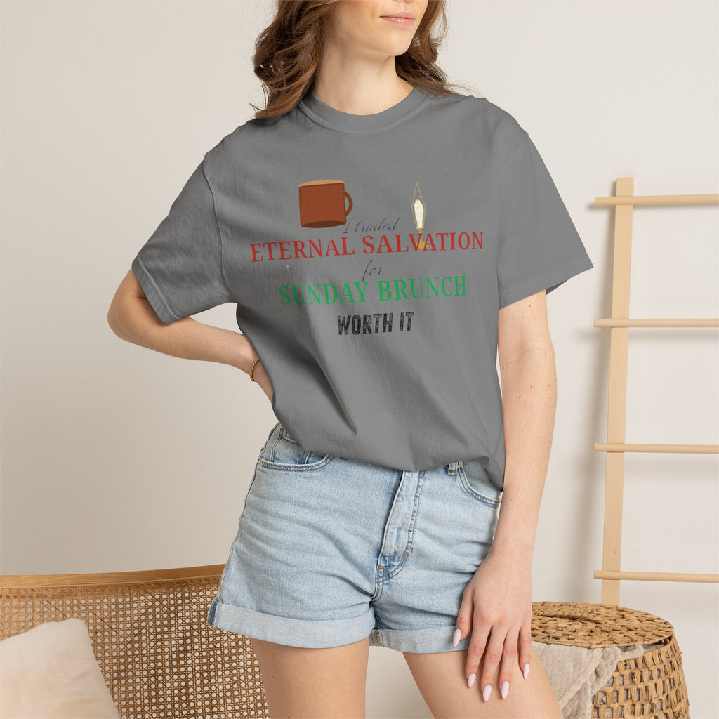 Brunch So Hard | Garment-Dyed Tee — AttitudeShirts