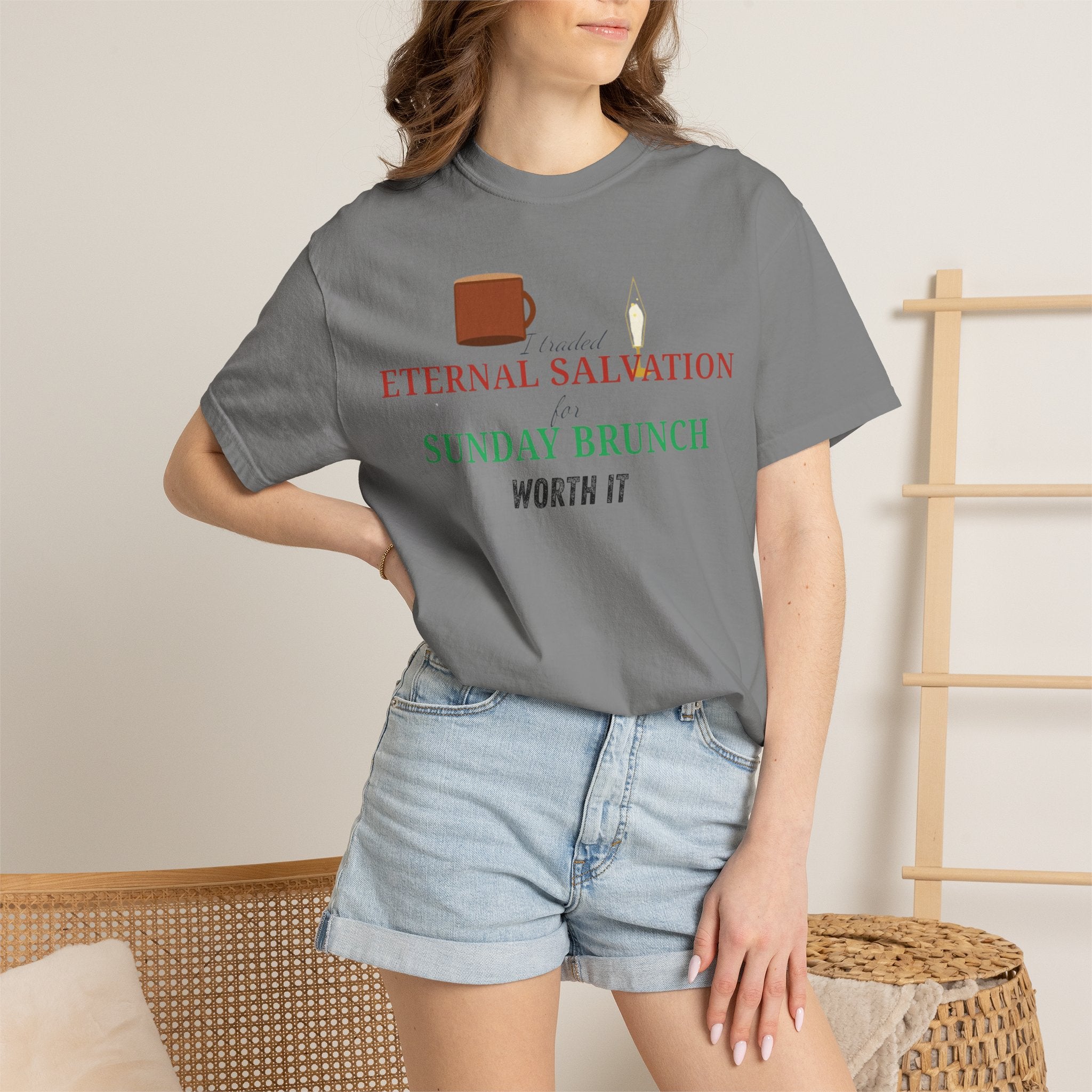Brunch So Hard | Garment-Dyed Tee — AttitudeShirts