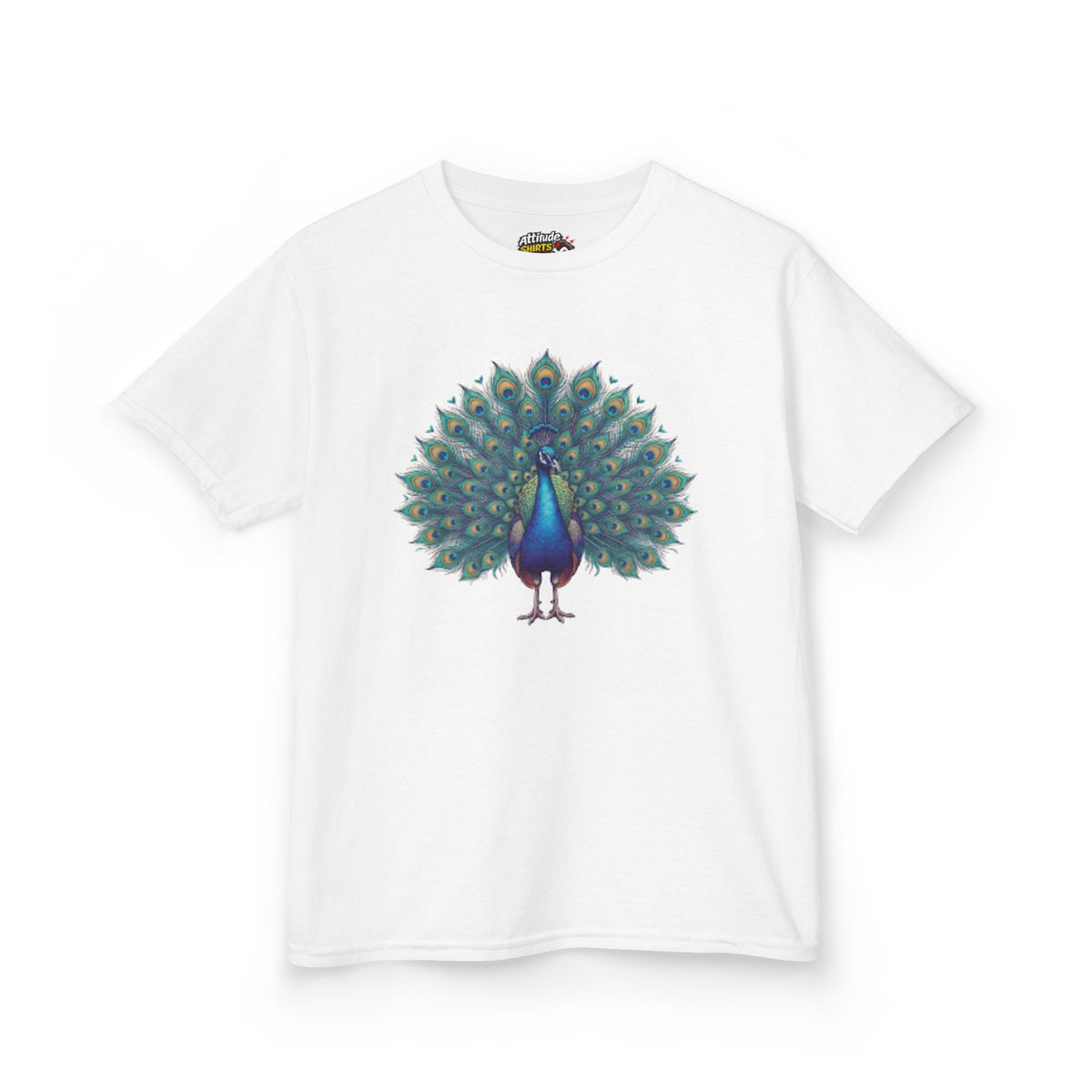 "Hippy Peacock" Kids Tee