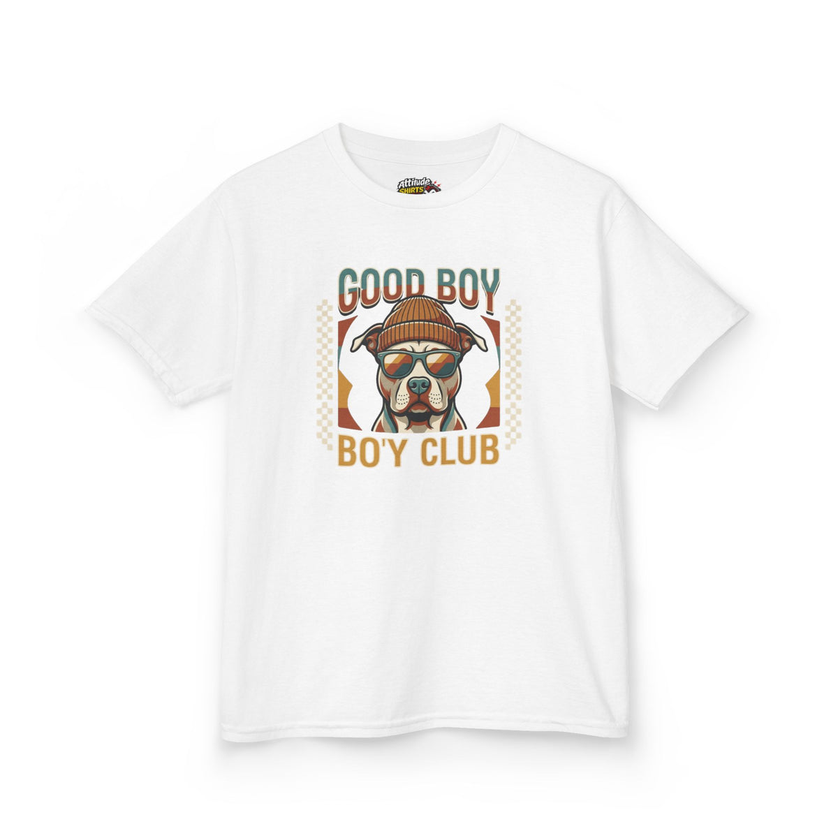Color: White | Good Boy Bo'y Club Kids Tee