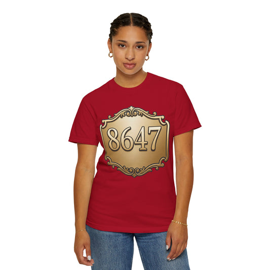 "8647" Unisex Garment-Dyed Tee
