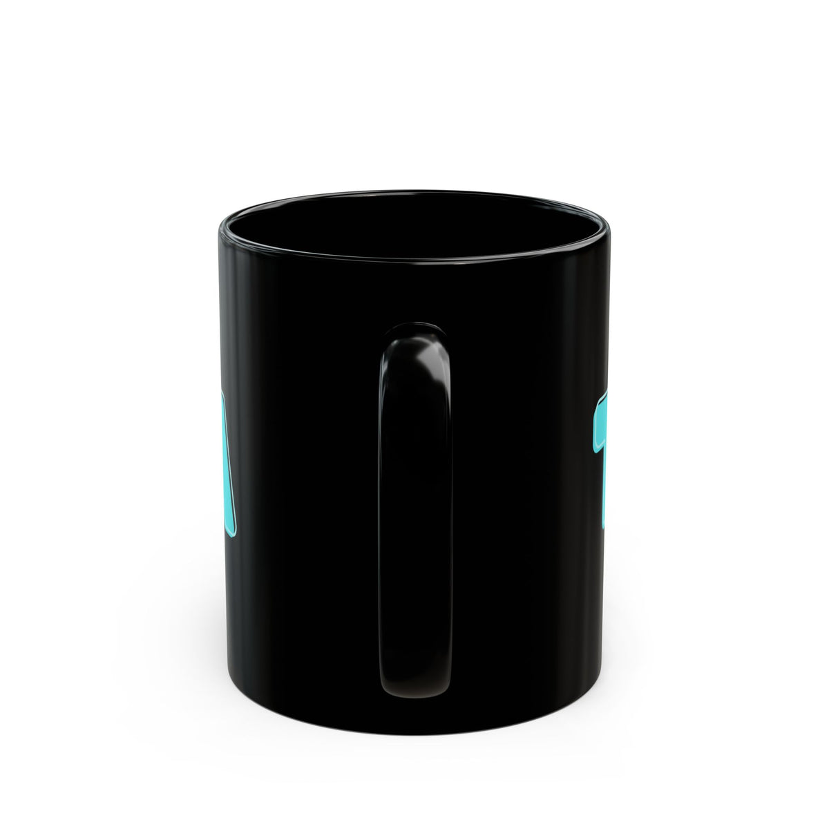 "Tequila Makes You Take Your Clothes Off" Black Ceramic Mug — Graphic