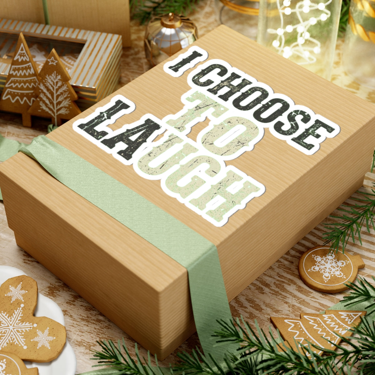 "Choose to Laugh" Sticker — Main
