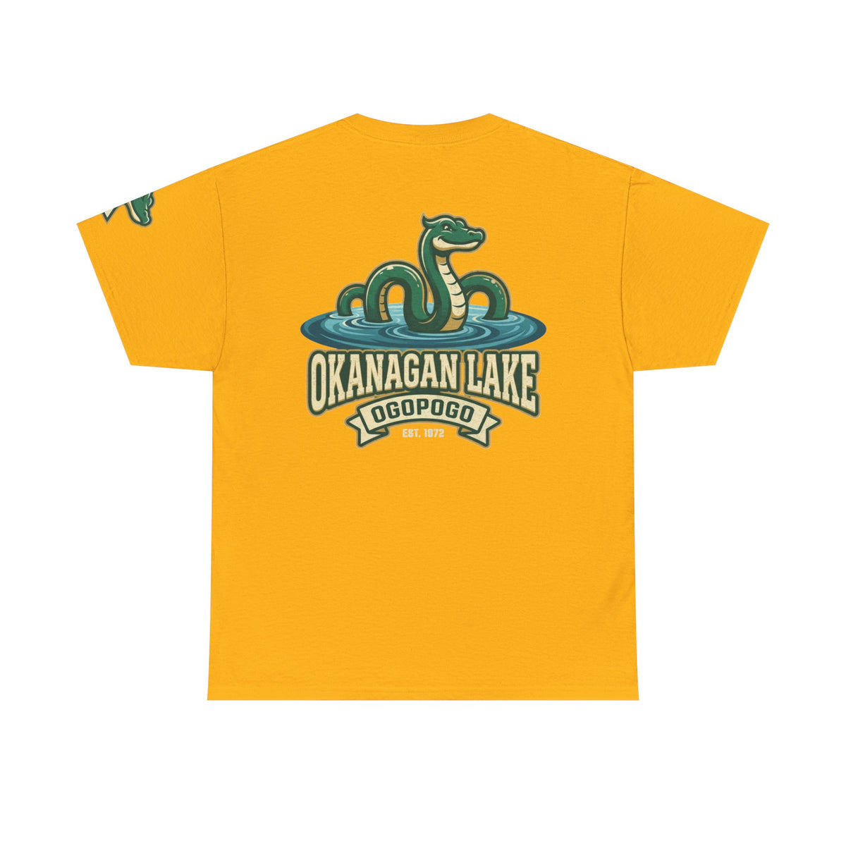 Color: Gold | Ogopogo (Canada) Premium Graphic Tee