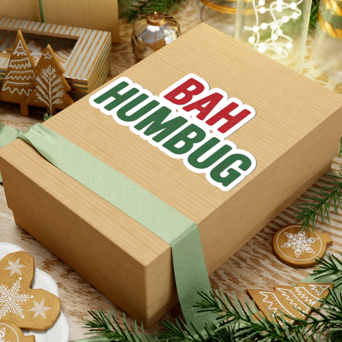"Bah Humburg" Sticker