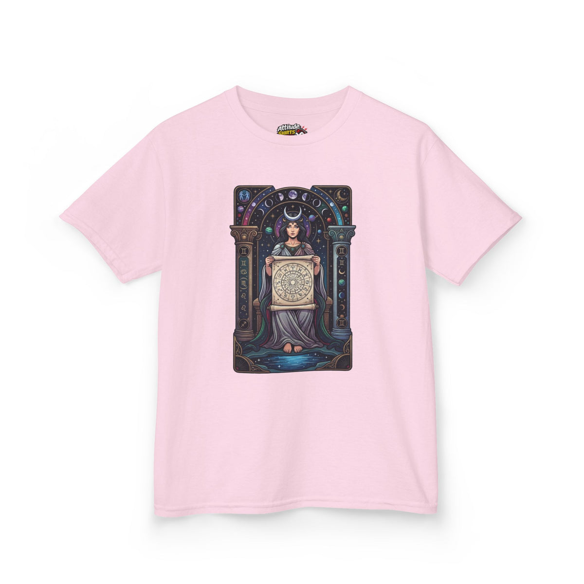 "The Cosmic Tarot (High Priestess)" Kids Tee