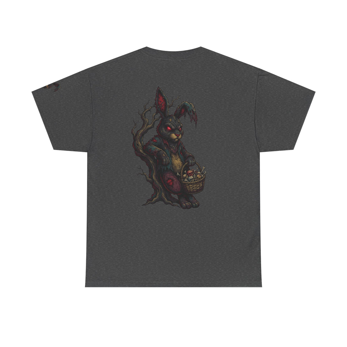 Color: Dark Heather | Zombie Bunny Premium Graphic Tee