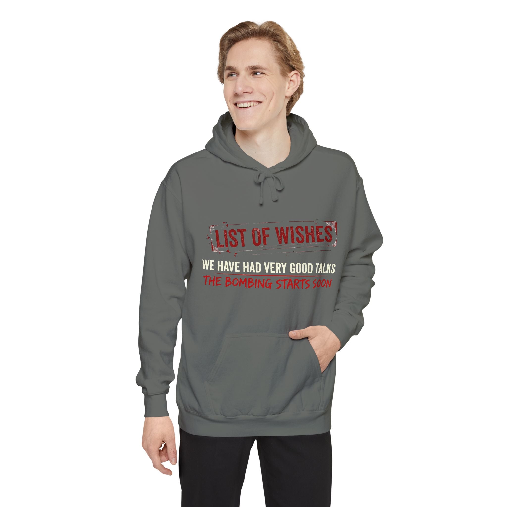When Monday Hits Different | Garment-Dyed Hoodie — AttitudeShirts