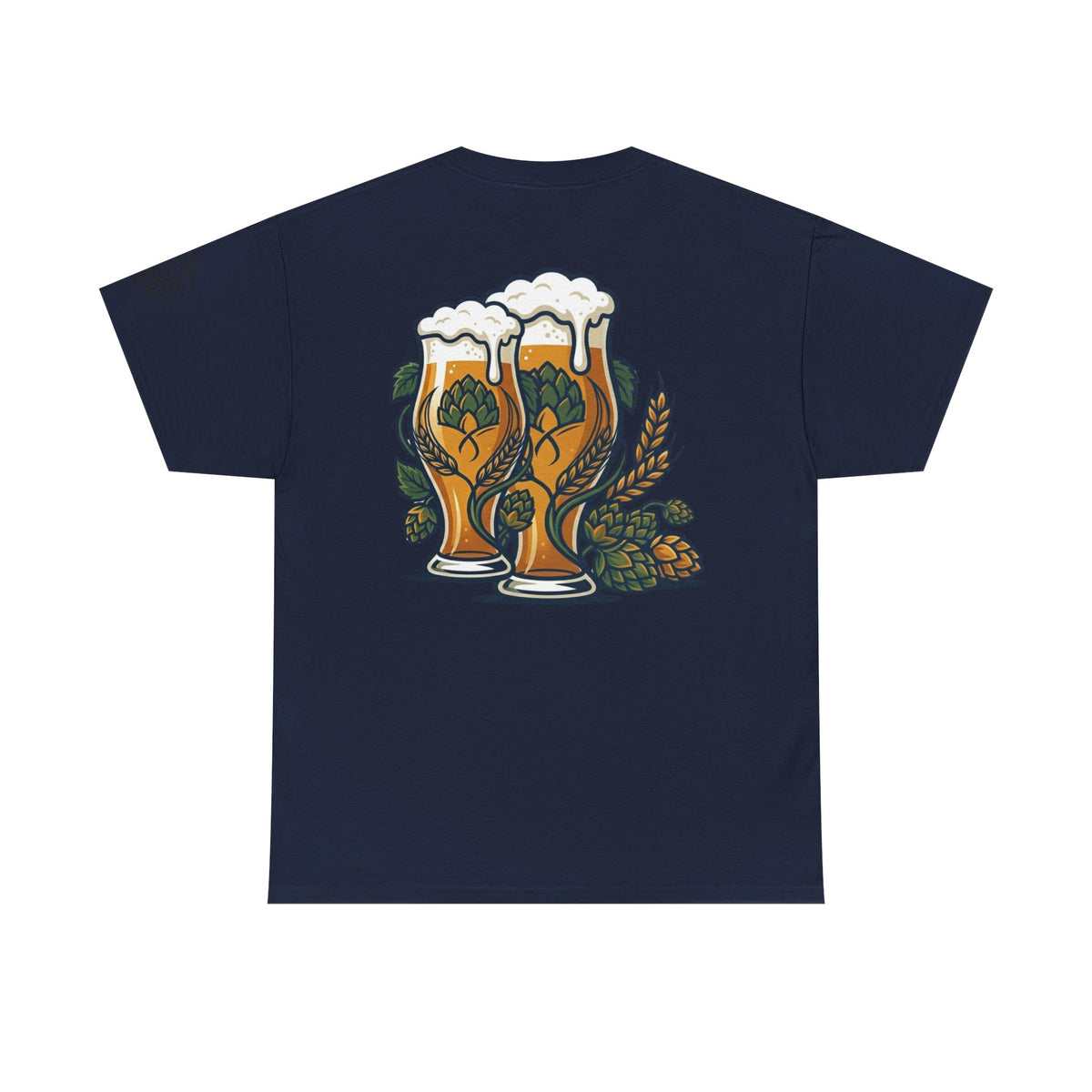 Color: Navy | Beer Premium Graphic Tee