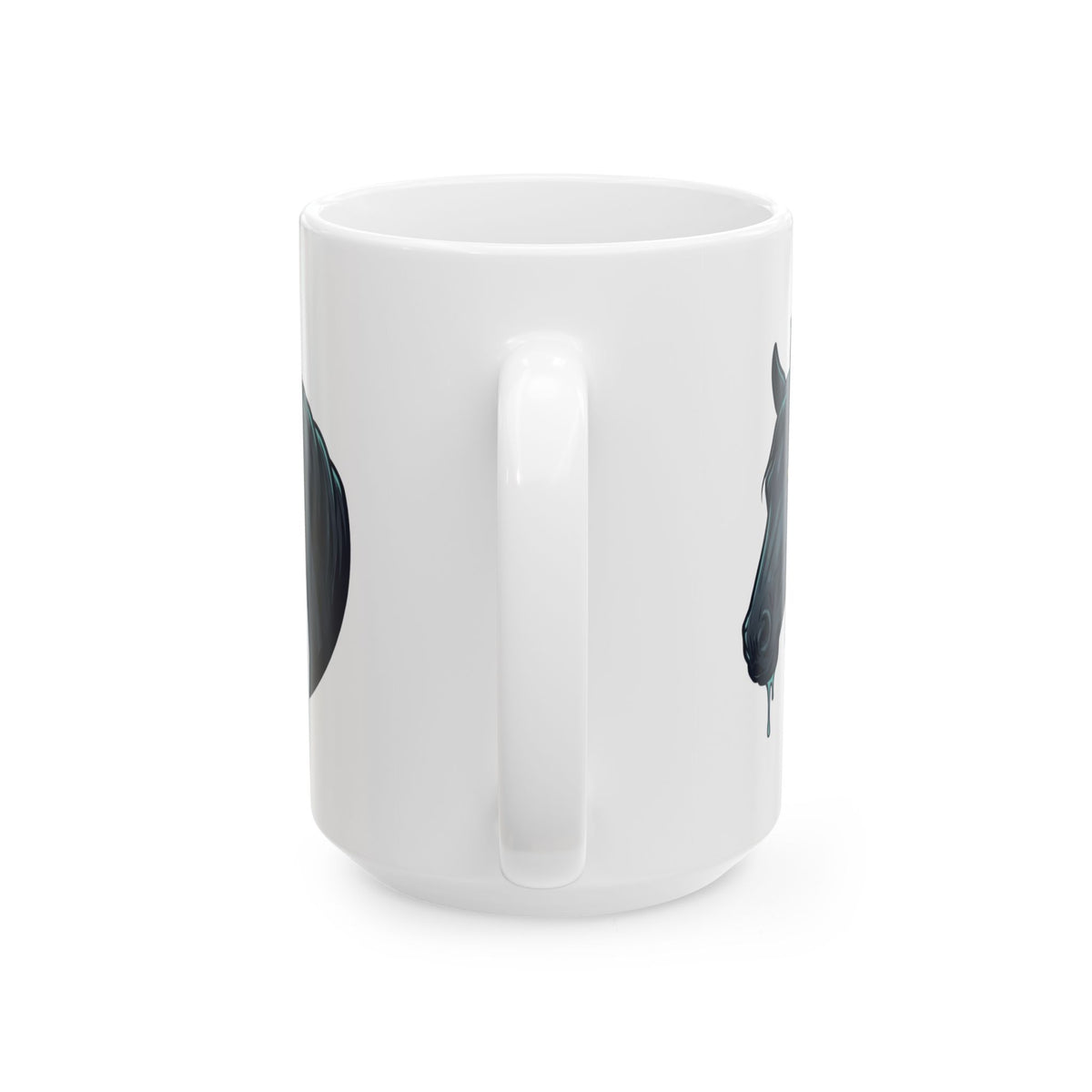 "Kelpie (Scottish Folklore)" White Ceramic Mug — Graphic