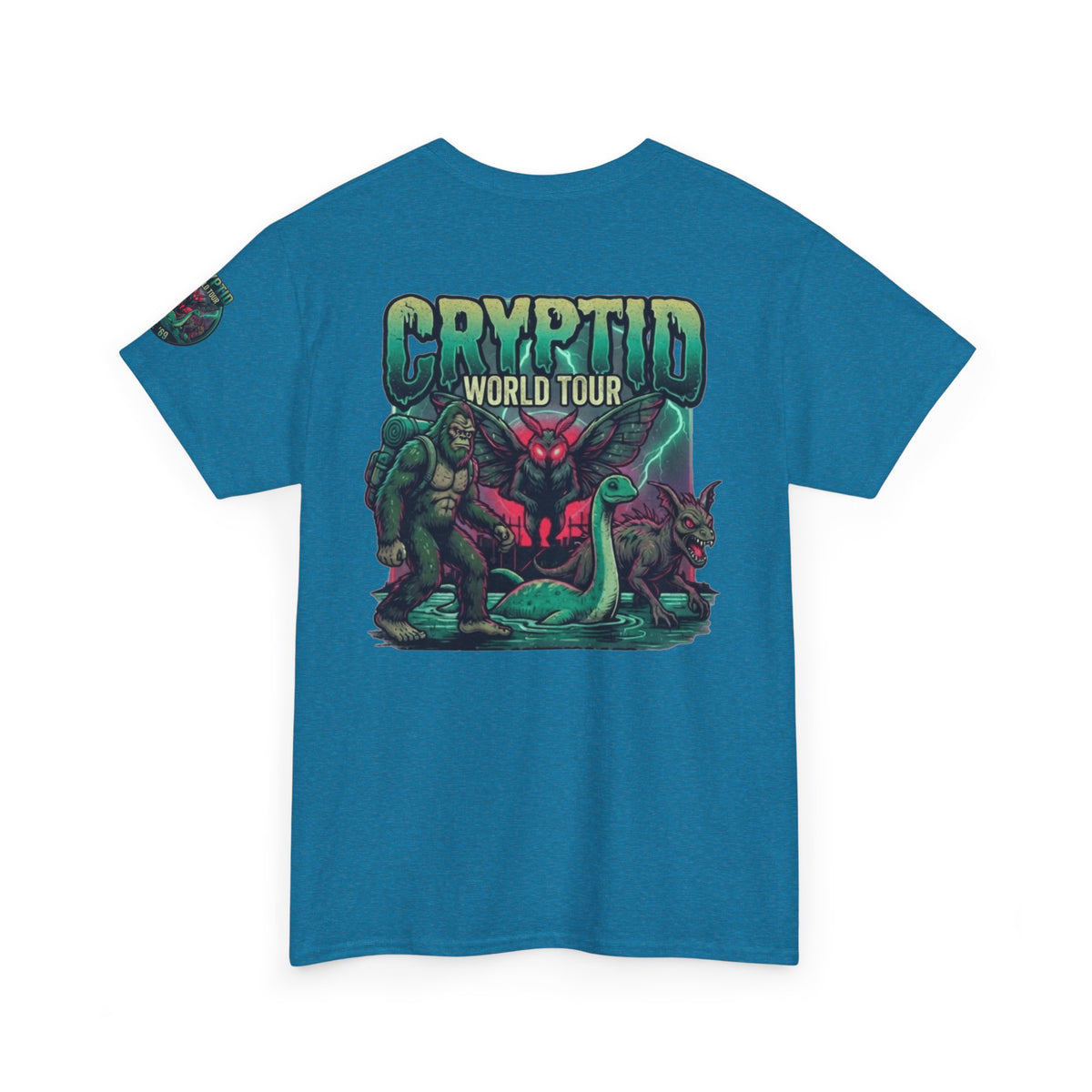 "Puzizia (Global-Cryptid Mashup) Cryptid World Tour" Premium Graphic Tee