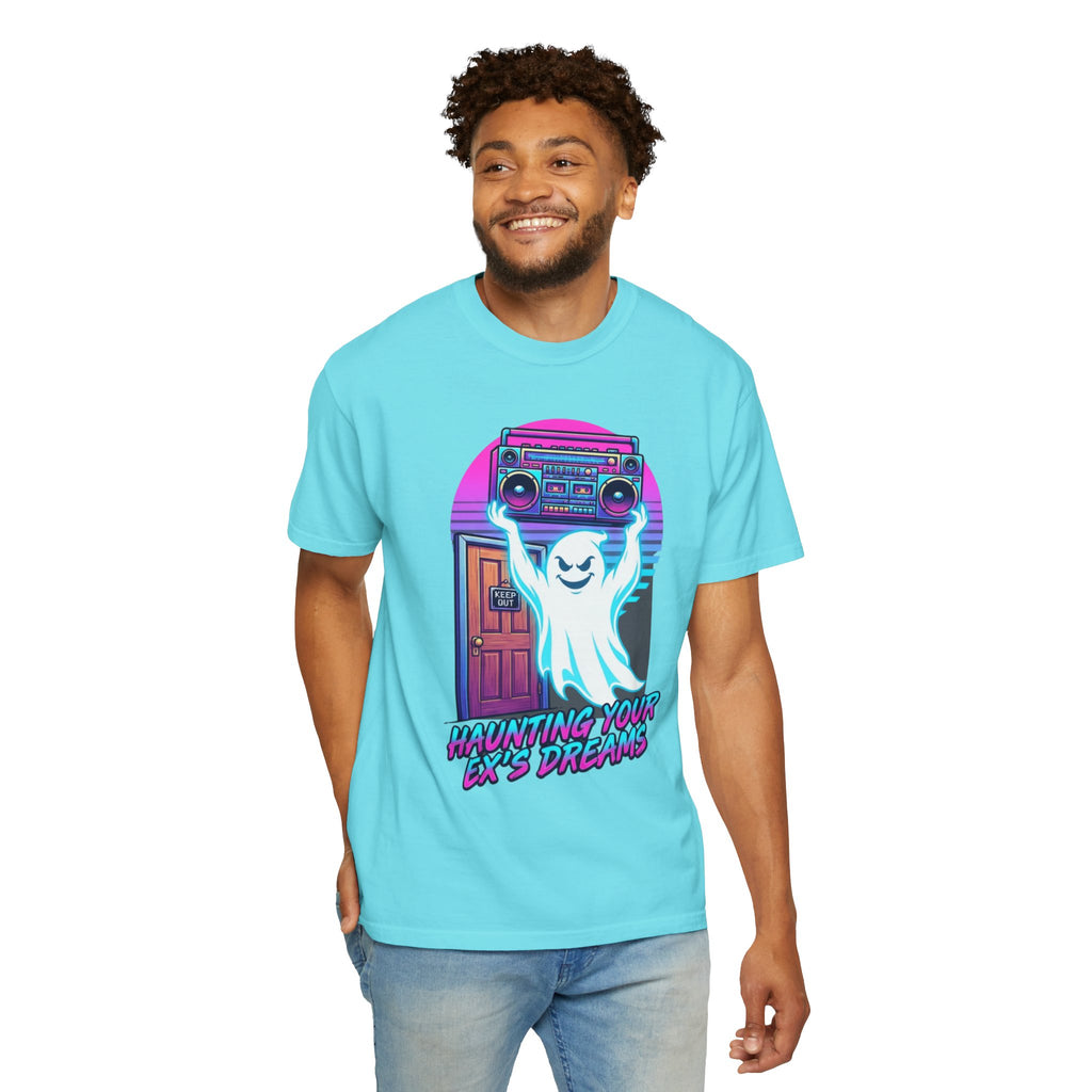 "Haunting Your Ex's Dreams" Unisex Garment-Dyed Tee