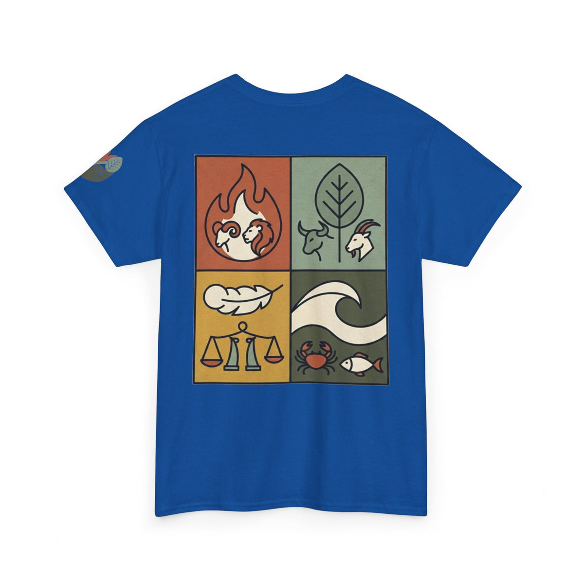 "Four Elements- Fire, Earth, Air, Water" Premium Graphic Tee