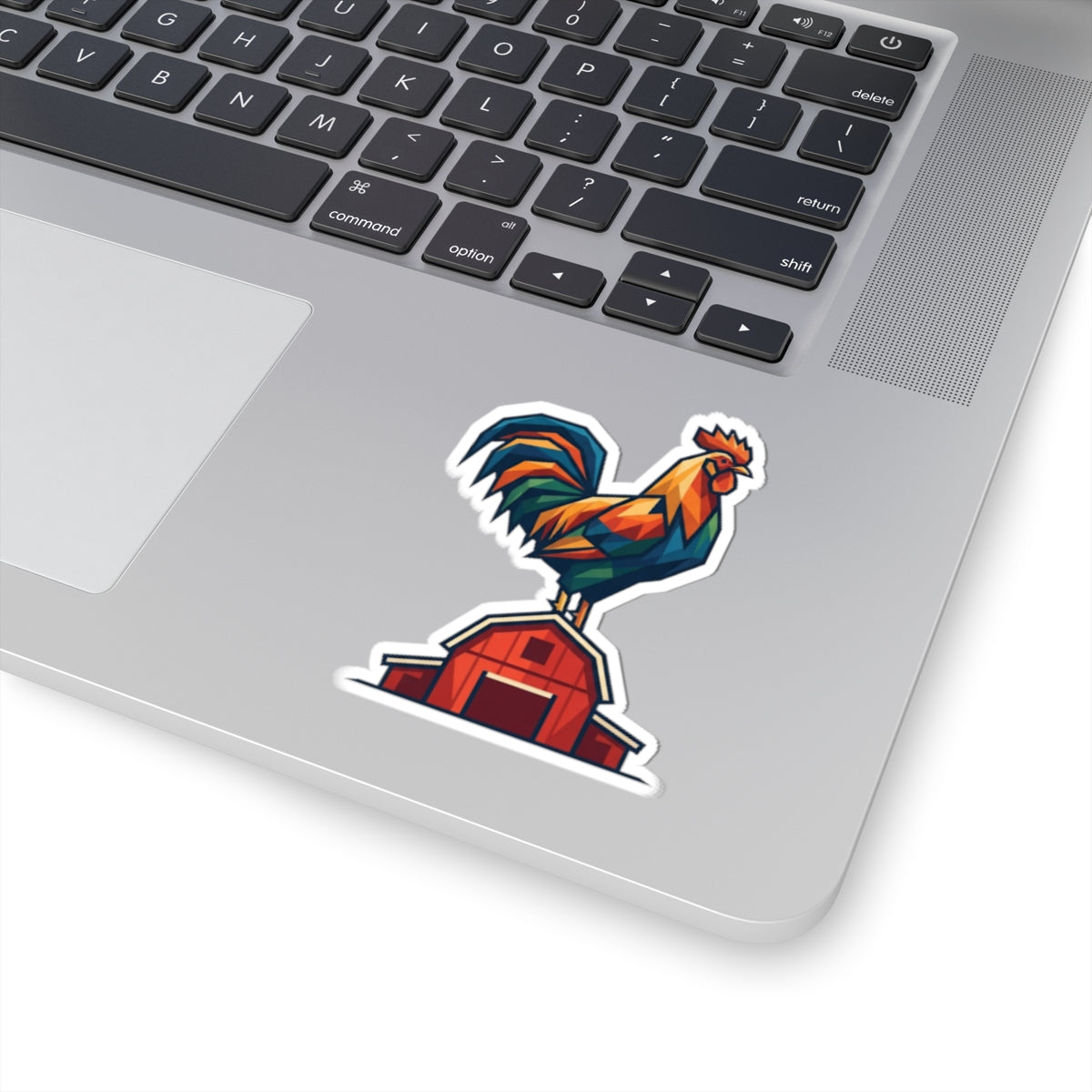 "Barnyard Rooster" Sticker — Main