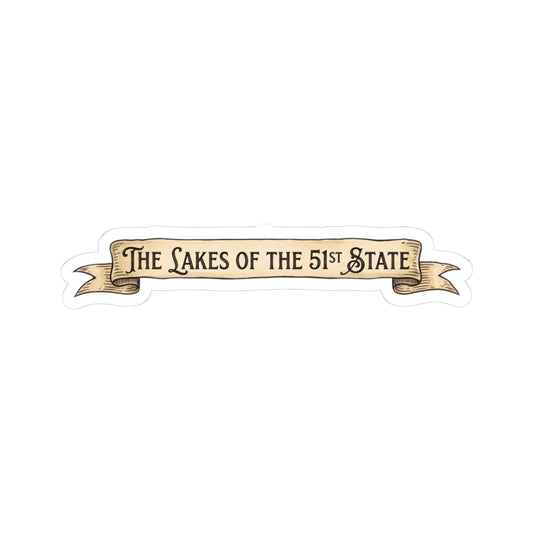 "51st State Great Lakes" Sticker