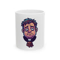 "Forgive Me Father Too Much Candy" White Ceramic Mug — Graphic