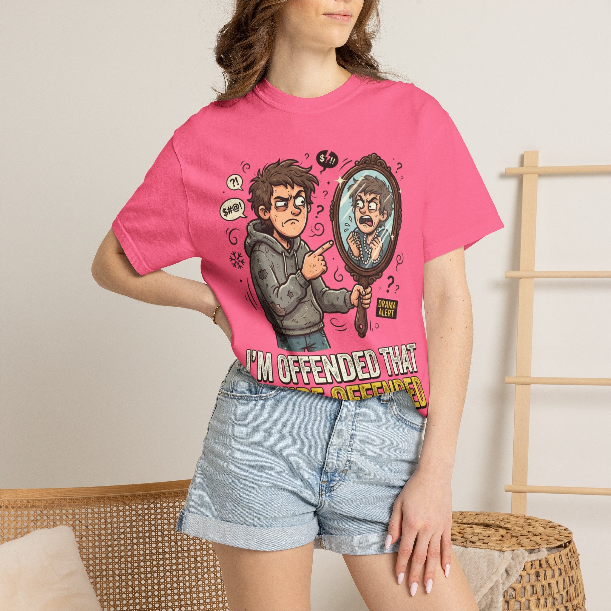 "I'm Offended That You're Offended" Unisex Garment-Dyed Tee