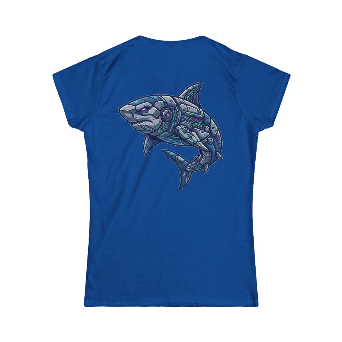 Color: Royal | Cyber Shark Women's Tee