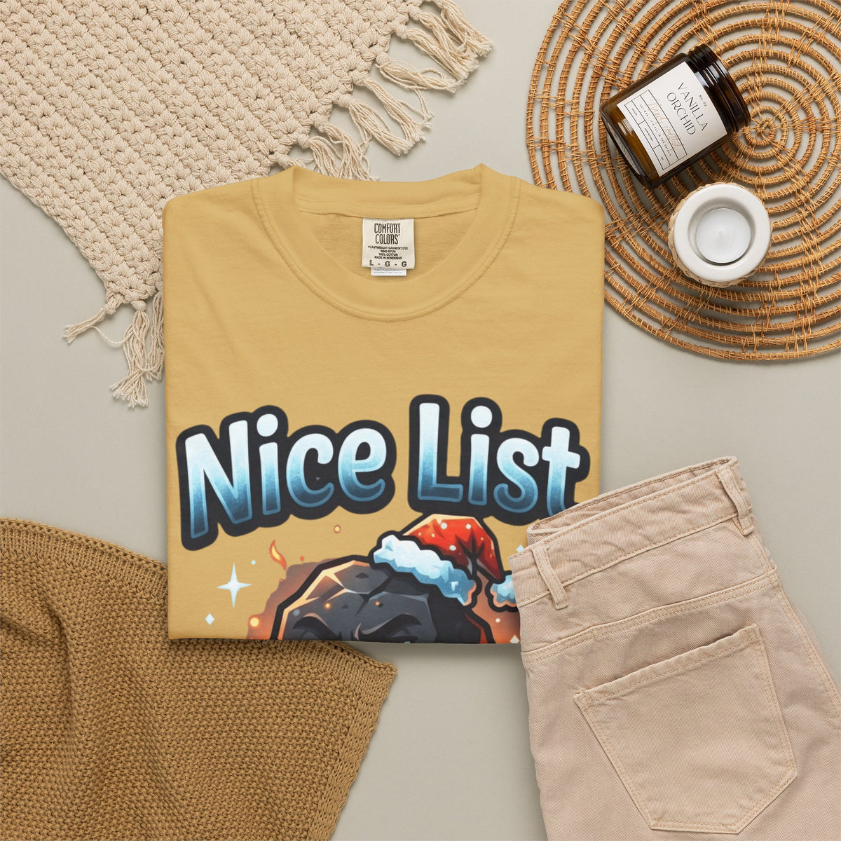 "Nice List Nominee" Unisex Garment-Dyed Tee