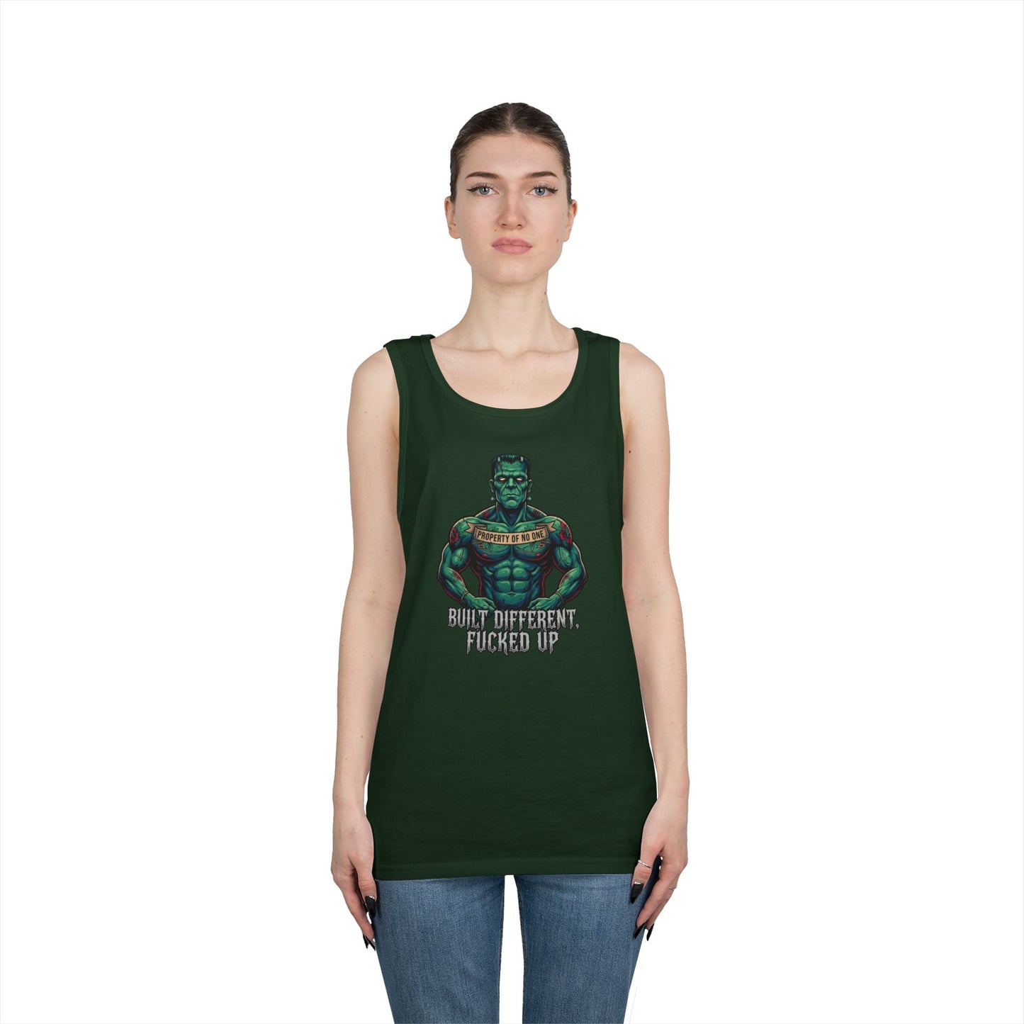 "Built Different" Tank Top