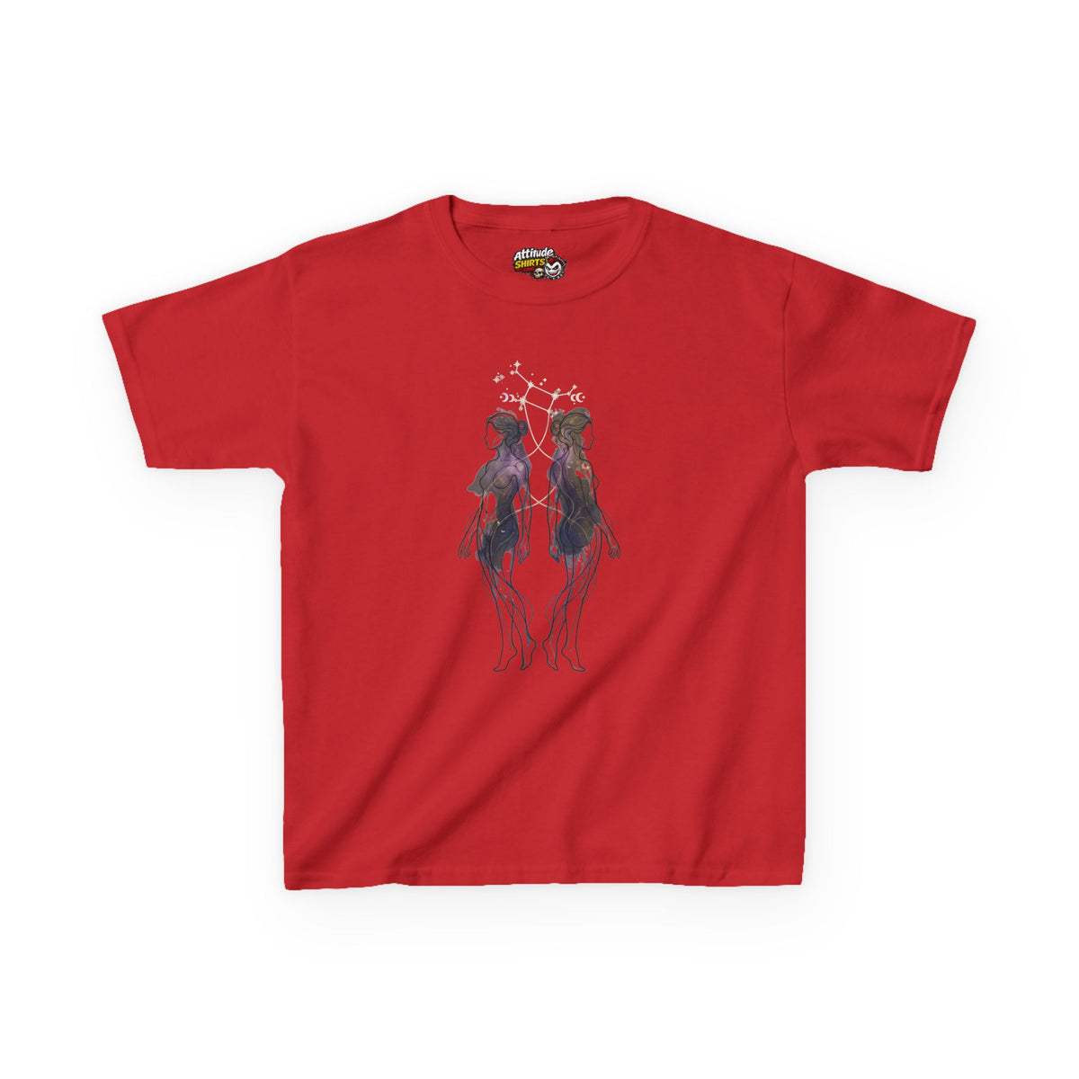 "Gemini The Celestial Twins" Kids Tee