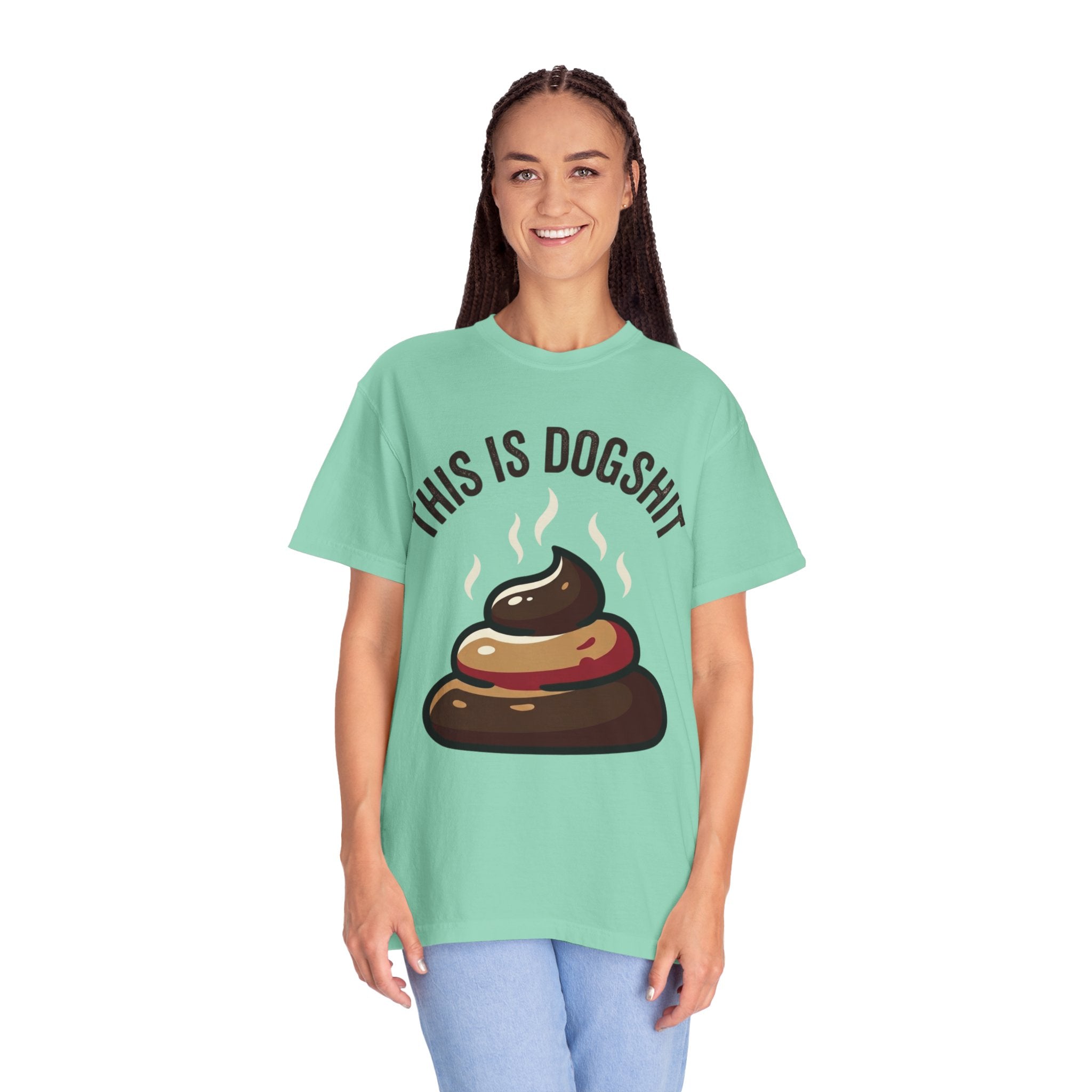 "This is Dogshit" Unisex Garment-Dyed Tee