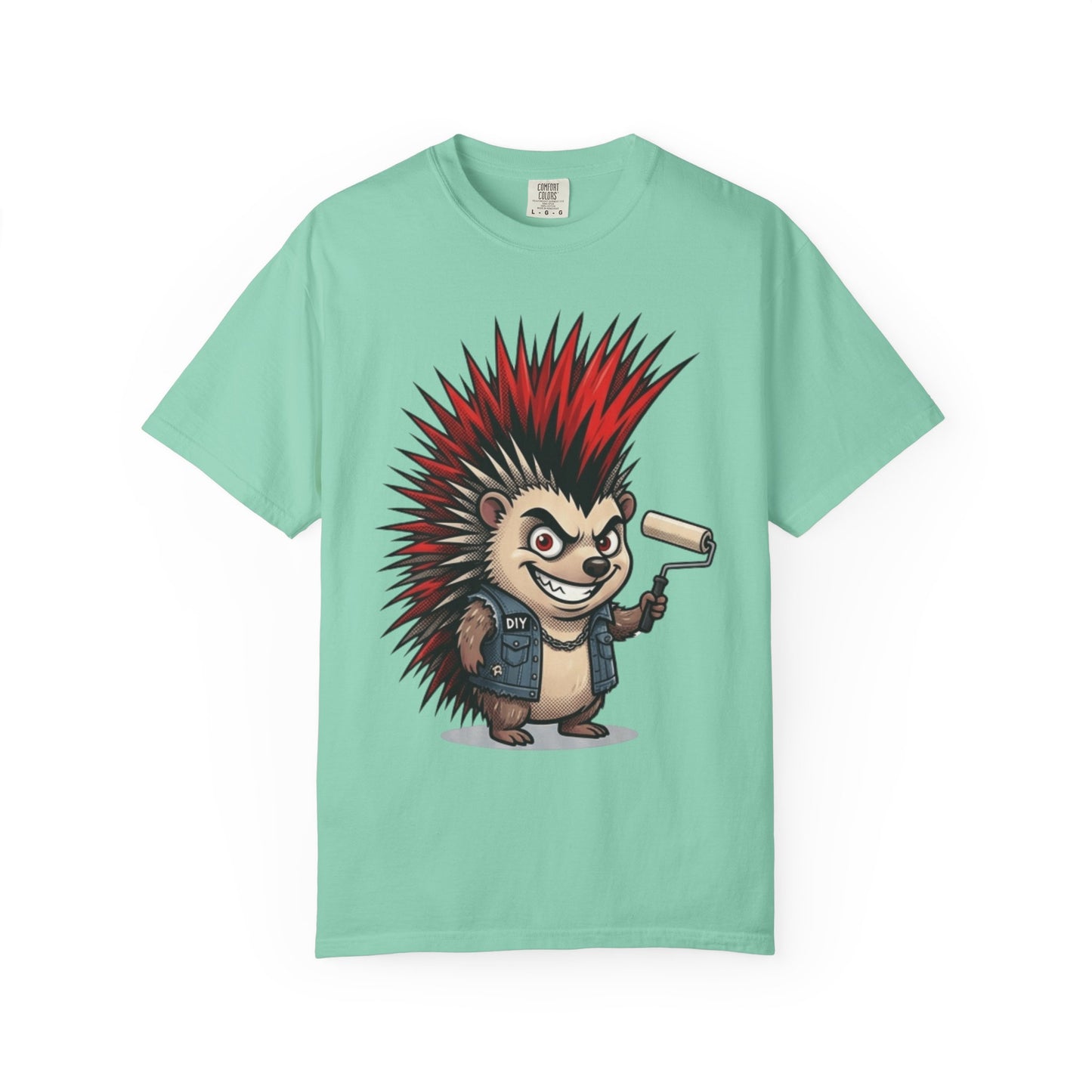 "Punkupine" Unisex Garment-Dyed Tee