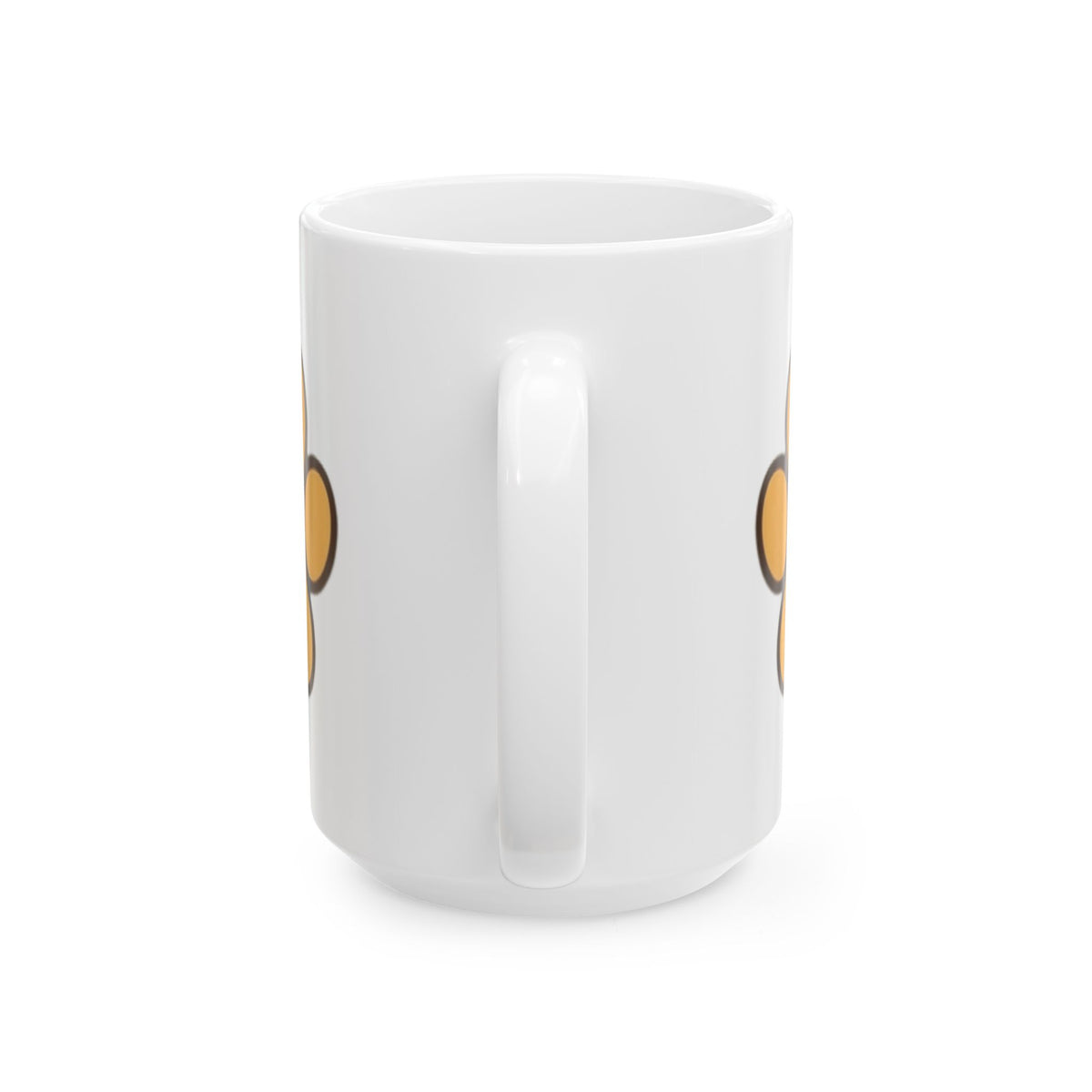"Stay Golden & Bark On" White Ceramic Mug — Graphic