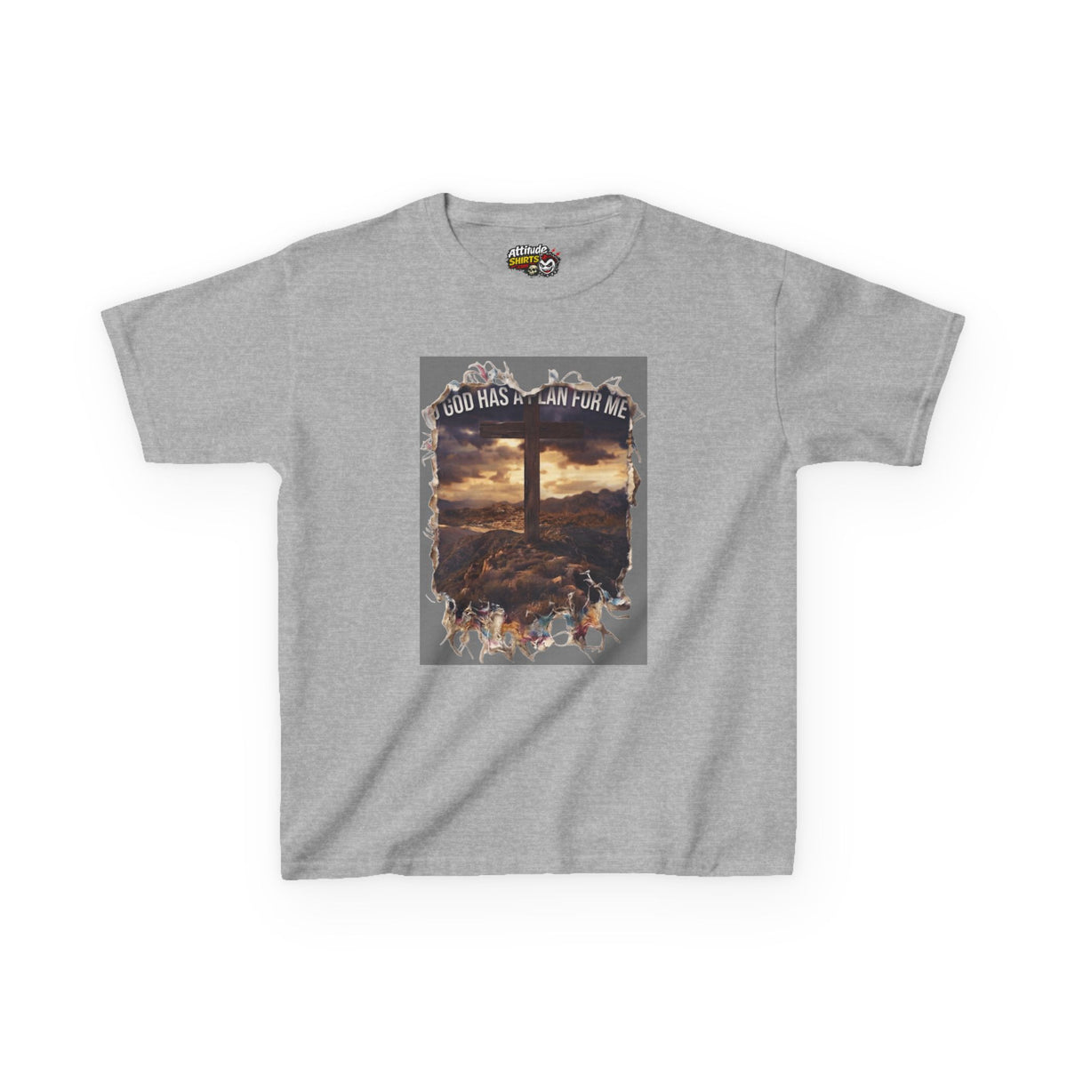 "God Has A Plan For Me" Kids Tee