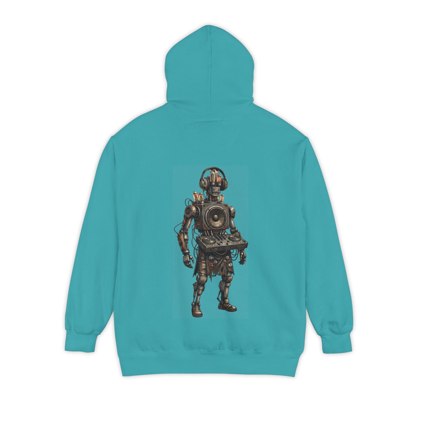 "DJ" Garment-Dyed Hoodie