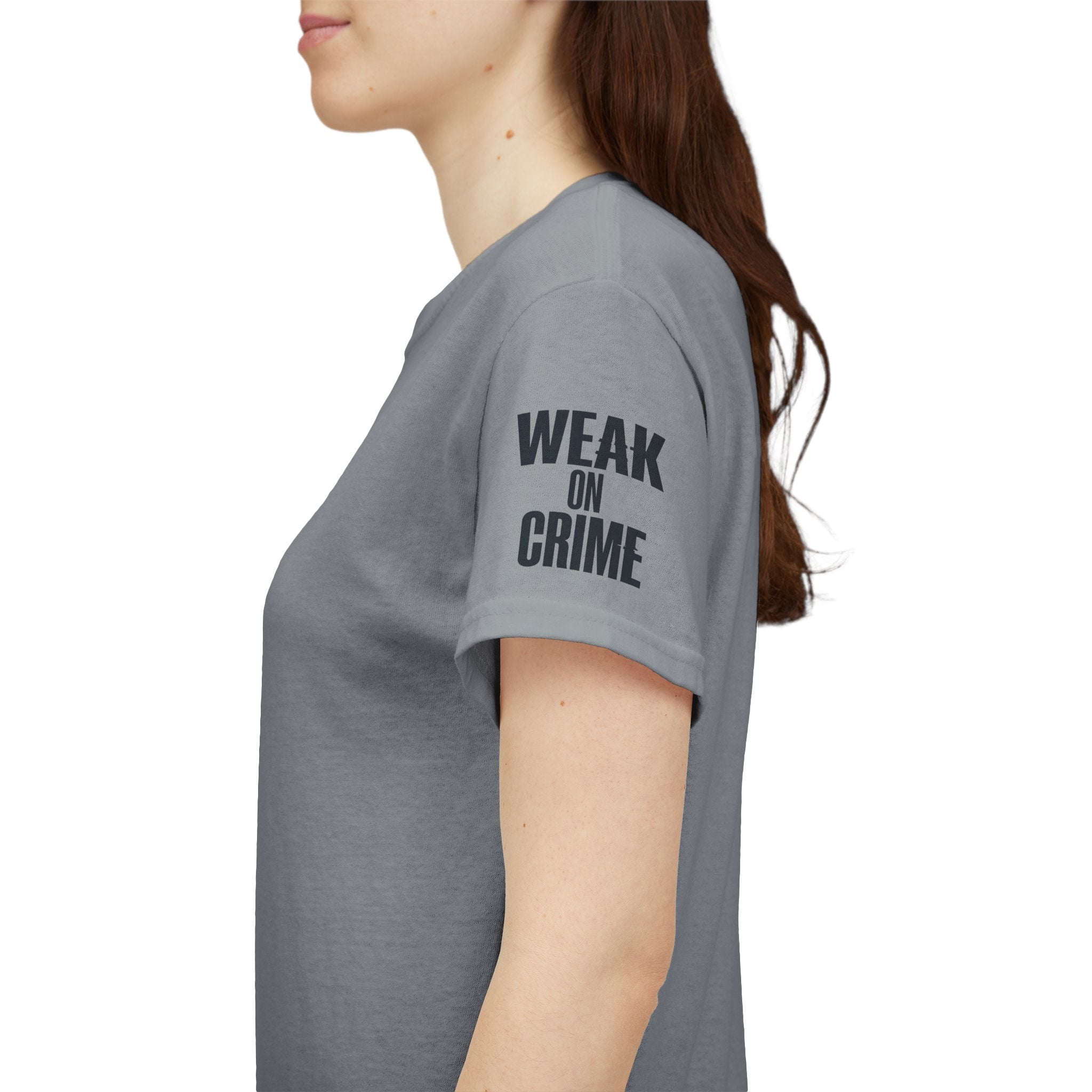 "Weak On Crime" Premium Graphic Tee